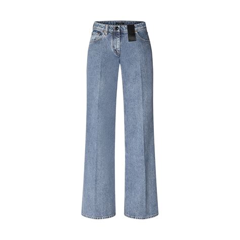 louis vuitton wide leg jeans